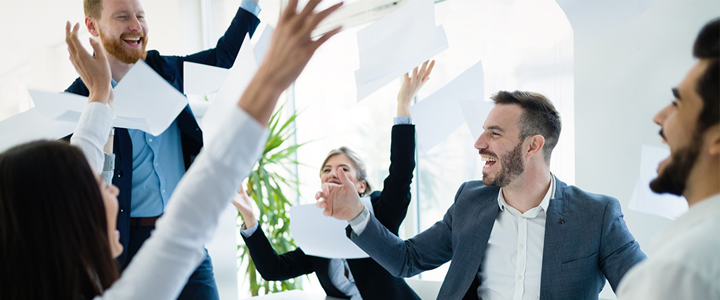 white-sales-team